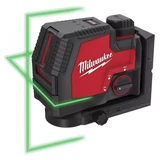 Kép 1/5 - Milwaukee L4 CLL-301C újratölthető 2-vonalas keresztvetítő lézer, zöld