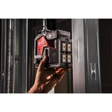 Kép 2/5 - Milwaukee M12 3PL-0C akkus 360° 3 síkú lézer, zöld 12V (akku és töltő nélkül)