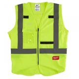 Kép 1/4 - Milwaukee láthatósági mellény, sárga, L/XL 