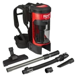 Kép 2/6 - Milwaukee M18 FBPV-0 akkus háti porszívó 18V (akku és töltő nélkül)