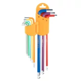 Kép 2/3 - Neo Tools imbuszkulcs készlet, hosszú, színkódos, 1.5-10mm, 9 részes