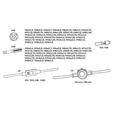 Kép 2/3 - Neo Tools menetkészítő készlet, 110 részes