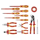 Kép 3/3 - Neo Tools szerszámkészlet, szigetelt, 1000V, 13 részes