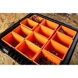 Kép 2/2 - Neo Tools szortimenter, fémcsatos, 12 rekeszes, 40x40x12cm