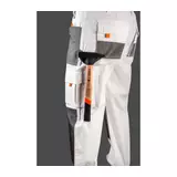 Kép 3/4 - Neo Tools nadrág, erősített, fehér, L/58