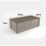 Kép 2/3 - Nortene COVERTOP vízálló bútortakaró szövet asztalhoz, 205x105x70cm