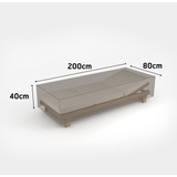 Kép 2/3 - Nortene COVERTOP vízálló bútortakaró szövet nyugágyhoz, 200x80x40cm