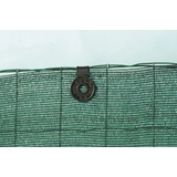 Kép 4/5 - Nortene Extranet szőtt árnyékoló háló, 80%, barna, 1x10m
