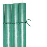 Kép 4/5 - Nortene Plasticane félovális profilú műanyag nád, bambusz színű, 1x3m
