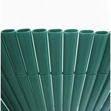 Kép 3/4 - Nortene Plasticane Oval ovális profilú műanyag nád, zöld, 1x3m