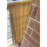 Kép 3/4 - Nortene Plasticane Oval ovális profilú műanyag nád, bambusz színű, 1x3m