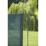 Kép 3/6 - Nortene Texanet szőtt árnyékoló háló gomblyukakkal, 85%, zöld, 1.5x10m