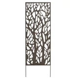 Kép 1/3 - Nortene DECORATION PANEL fém elválasztó panel, barna, 0,6x1,5m
