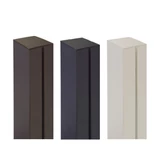 Kép 3/3 - Nortene Alupost alumínium oszlop, sötétszürke, 115cm