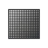 Kép 1/4 - Nortene Moon Panel dekoratív panel, kör mintázattal, antracit, 1x1m