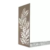 Kép 3/5 - Nortene Panel Deco Athea fém panel, dekoratív motívumokkal, barna, 600x10x1500mm