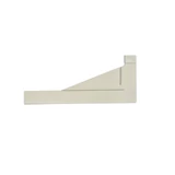 Kép 1/2 - Nortene Perfix rögzítő elem, fehér, 6x14cm, 2db