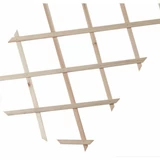 Kép 2/2 - Nortene Trelliwood fa apácarács, natúr, 18x6mm, 0.5x1.5m