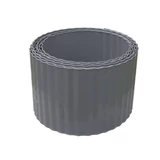 Kép 1/2 - Nortene Steely Bordura galvanizált acél ágyásszegély, antracit, 600x0.03x14cm