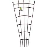 Kép 2/3 - Nortene ROYAL TRELLIS fém növényfuttató, barna, 0,83x1,8m