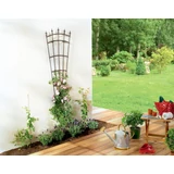 Kép 3/3 - Nortene ROYAL TRELLIS fém növényfuttató, barna, 0,83x1,8m