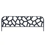 Kép 1/3 - Nortene Stone Border fém ágyásszegély, 40x100cm
