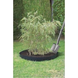 Kép 1/7 - Nortene Greenborder hullámos műanyag gyepszegély, zöld, 0.2x9m