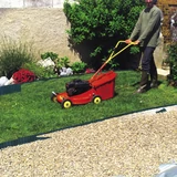 Kép 4/7 - Nortene Greenborder hullámos műanyag gyepszegély, zöld, 0.2x9m