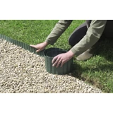 Kép 6/7 - Nortene Greenborder hullámos műanyag gyepszegély, zöld, 0.2x9m