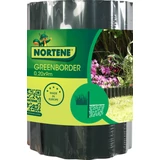 Kép 7/7 - Nortene Greenborder hullámos műanyag gyepszegély, zöld, 0.2x9m