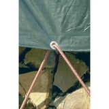 Kép 2/2 - Nortene Nort Protex takaróponyva, erősített, vízhatlan, zöld, 80g/m2, 6x10m