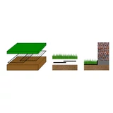 Kép 3/4 - Nortene Molenet vakondháló, kiskerti alkalmazásokhoz, 1x25m