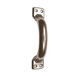 Kép 1/2 - Ajtófogantyú lemez, nikkelezett, 140mm