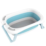 Kép 2/5 - Összecsukható babakád hálóval, kék