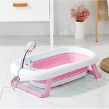 Kép 4/4 - Összecsukható babakád hálóval, rózsaszín