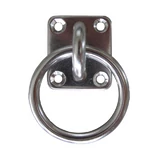Kép 1/3 - Kötélkarika talpas, INOX 6mm