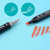 Kép 3/3 - Timeless Tools kétvégű alkoholos marker készlet, fadobozban, 170db-os