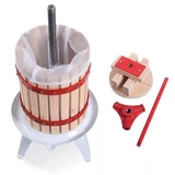 Kép 2/5 - Gyümölcsprés fából, 6L