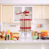 Kép 5/5 - Gyümölcsprés fából, 6L