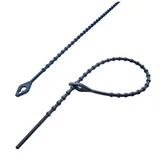 Kép 1/2 - Gyöngyös kábelkötegelő, oldható 3.6x180mm, fekete