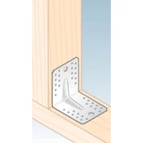 Kép 2/2 - Erősített sarokösszekötő lemez, horganyzott, 50x50x35x2mm