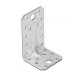 Kép 1/2 - Erősített sarokösszekötő lemez, horganyzott, 90x50x55x2.5mm