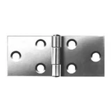 Kép 1/2 - Csuklópánt, extra széles, inox, 140x35/1.5mm