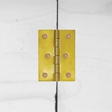 Kép 2/2 - Keskeny csuklópánt, horganyzott, 40x24x1mm