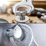 Kép 3/3 - Metrikus hatlapfejű csavar, horganyzott M4x16mm