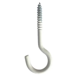 Kép 1/2 - Csillárkampó, fehér 4.0x60mm