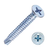 Kép 1/3 - Önfúró lemezcsavar süllyesztett fejű, horganyzott PH 4.8x19mm