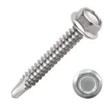 Kép 1/3 - Önfúró lemezcsavar hatlapfejű, horganyzott 6.3x70mm