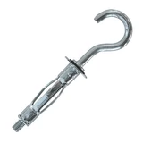 Kép 1/2 - Molly gipszkartontipli fém + kampó, M4x32mm