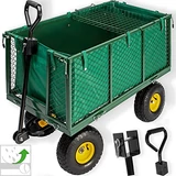 Kép 1/4 - Ekspand kerti szállítókocsi ponyvával, 500kg